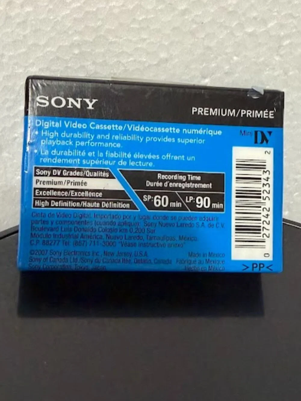 Sony DVC MiniDV 60min Premium Digital Video Cassette DVM60PRR NEW Sealed